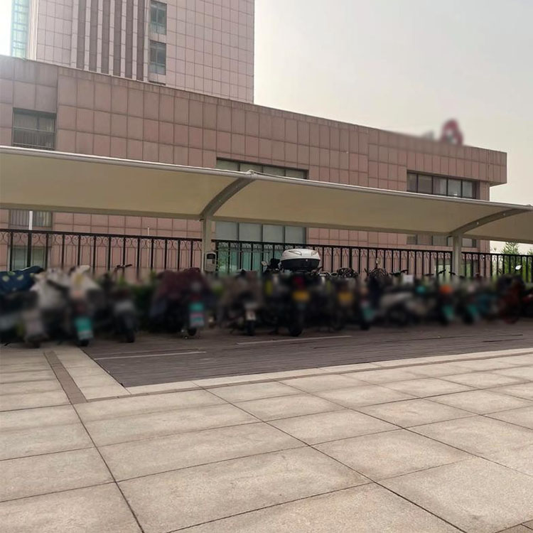 广灵县膜结构电动车棚