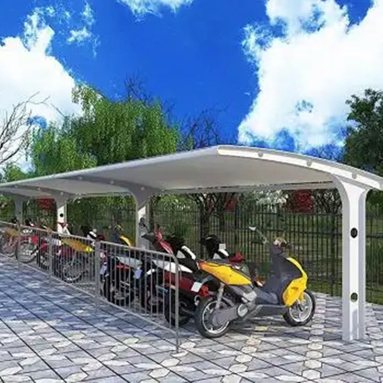 广灵县膜结构电动车棚